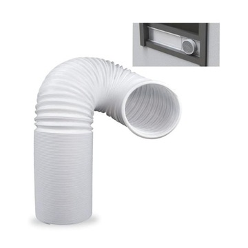 УДЛИНИТЕЛЬ ГИБКОГО ВЫХОДНОГО ТРУБКИ КОНДИЦИОНЕРА 150 СМ