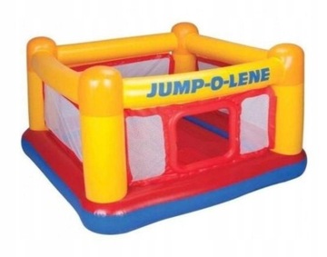 TRAMPOLINA DMUCHANA ZAMEK DLA MAŁEGO DZIECKA INTEX