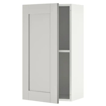 IKEA KNOXHULT SZAFKA WISZĄCA Z DRZWICZKAMI SZARA