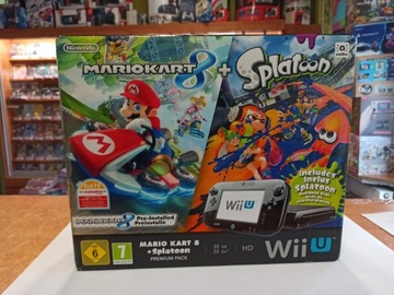 КОНСОЛЬ NINTENDO WII U 32 ГБ + ГЕЙМПАД + КОРОБКА + ИГРА MARIO KART 8