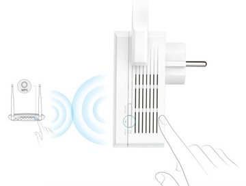 TP-Link TL-WA860RE N300 Повторитель 1xLAN 1xГняздко