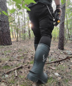 KALOSZE MĘSKIE MYŚLIWSKIE OCIEPLANE HUBERTUS 42