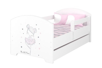 Łóżko dziecięce 140X70 BABY BOO mat PK+szuflada PB