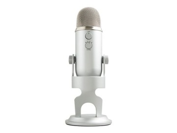 Конденсаторный USB-микрофон Blue Yeti — серебристый