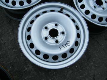 4× DISK OCELOVÝ VOLKSWAGEN OE VW CADDY III 6.0" X 15" 5X112 ET 47