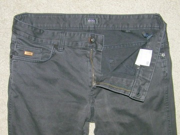 HUGO BOSS - STRETCH - SPODNIE JEANSY - rozm 34/30 - ZNAKOMITE !!!