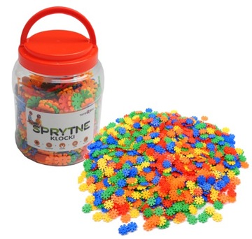 Умный Строительный Кирпич Снежинки 500 Эл.