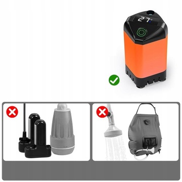 PRYSZNICE TURYSTYCZNE INTELIGENTNY PRYSZNIC NA ZEWNĄTRZ