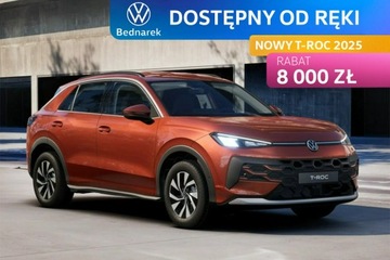 Volkswagen T-Roc I SUV Facelifting 1.5 TSI ACT 150KM 2025 Volkswagen T-Roc NOWY T-ROC 2025! Wersja Life 1.5