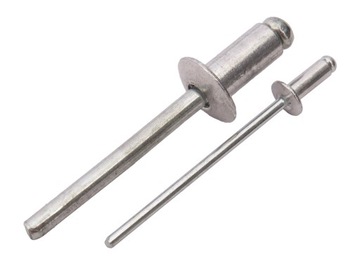 НАБОР ЗАКЛЕПОК СО СТАЛЬНЫМ ПУАНСОНОМ 400 ШТ. ОРГАНИЗАТОР