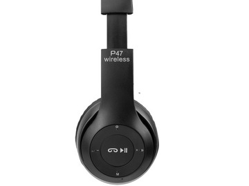 БЕСПРОВОДНЫЕ НАУШНИКИ BLUETOOTH С МИКРОФОНОМ MP3 P47