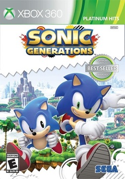 SONIC GENERATIONS XBOX 360 NOWA