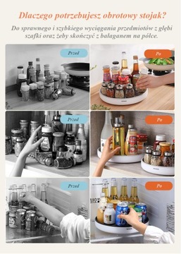 МНОГОФУНКЦИОНАЛЬНЫЙ ВРАЩАЮЩИЙСЯ КУХОННЫЙ ОРГАНАЙЗЕР