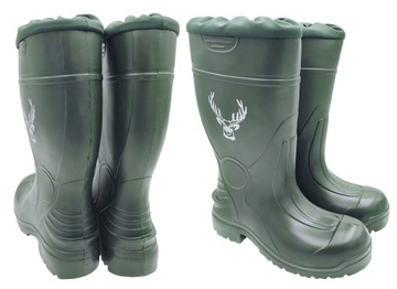 KALOSZE MĘSKIE MYŚLIWSKIE OCIEPLANE HUBERTUS 42