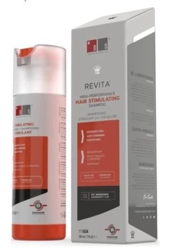 REVITA 205ml Szampon na łysienie wzmacnia włosy przeciw wypadaniu anty DHT