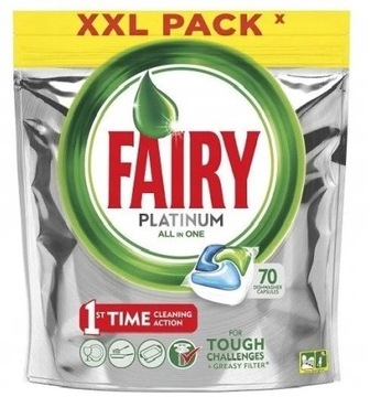 FAIRY Platinum All In 1 tabletki do zmywarki 70szt