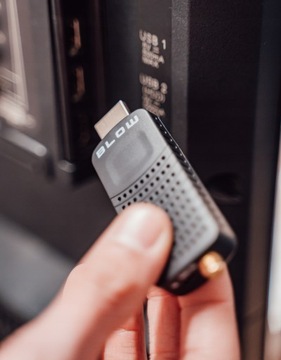 Мини-тюнер-декодер DVB-T2 H.265 HEVC HDMI USB Blow