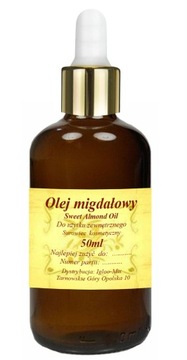 OLEJ MIGDAŁOWY 50ml z pipetą