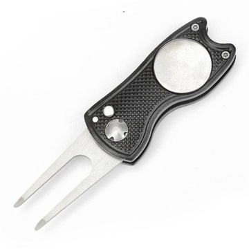 Мяч для гольфа Divot Repair Switchblade Ball, черный