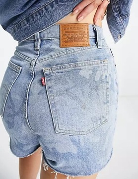 LEVIS JEANSOWE SPODENKI SZORTY DAMSKIE MORO M (w29)