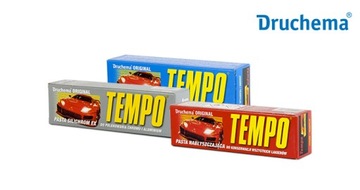 ZESTAW DO POLEROWANIA Pasty Tempo gąbki mikrofibry