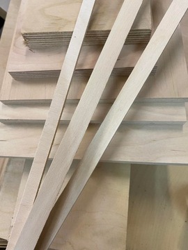 Mix formatek ze sklejki 20 kg drewno ścinki set