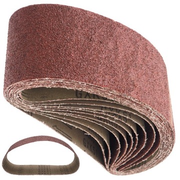 TAŚMA PAS BEZKOŃCOWY 75x533 PAPIER ŚCIERNY P40 x10