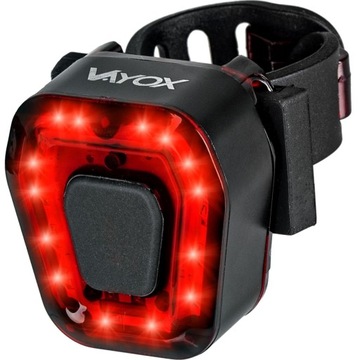 ПЕРЕДНИЕ И ЗАДНИЕ ВЕЛОСИПЕДНЫЕ ФОНАРИ СВЕТОДИОДНЫЕ ФОНАРИ АККУМУЛЯТОР USB-C PRO VAYOX SET