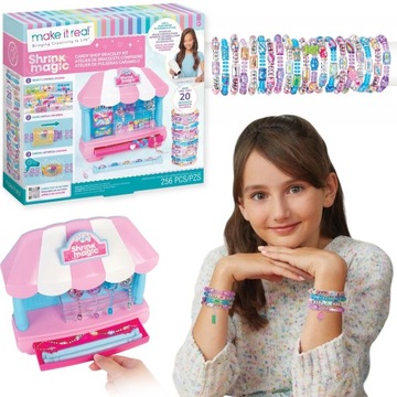 Shrink Magic Candy Shop sklep ze słodyczami kreatywny zestaw do bransoletek