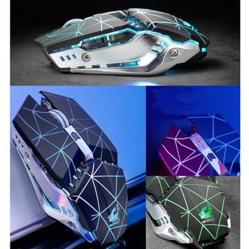 БЕСПРОВОДНАЯ ИГРОВАЯ МЫШЬ RGB ДЛЯ ГЕЙМЕРОВ