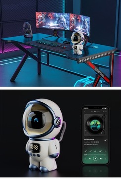 Ночник с Bluetooth-динамиком и магнитолой Dodo M20.