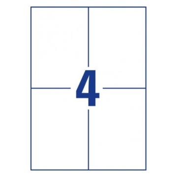 БУМАЖНЫЕ САМОКЛЕЙКИ ЭТИКЕТКИ А4 105 х 148 мм