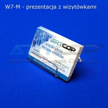 Визитница MINI, визитница из PLEXI, 10 шт.