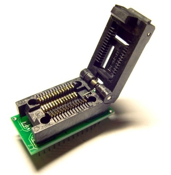 Adapter SOIC28 / SOP28 / SO28 (300mil)-PDIP28 ZIFc