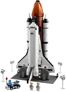 LEGO 10213 Эксперт Creator | Космический челнок Космический челнок Ракета НАСА