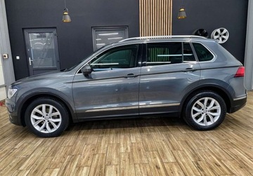 Volkswagen Tiguan II SUV 2.0 TDI 150KM 2018 Volkswagen Tiguan 2.0 TDI dsg navi PERFEKCYJNY bezwypadkowy virtual FU, zdjęcie 10