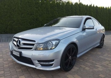 Mercedes Klasa C W204 Coupe 350 BlueEFFICIENCY 306KM 2013 Mercedes-Benz Klasa C AMG-Pakiet V6 3.5B 306Ps Panorama Bixenon Ledy Navi, zdjęcie 11