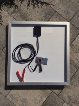 BATERIA PANEL SŁONECZNY 15W 12V SOLAR SOLARNY MOC