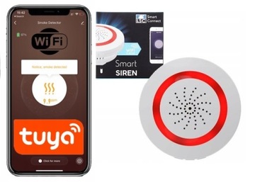 Syrena alarmowa TUYA SMART wi-fi 110db