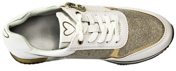 Sneakersy Marco Tozzi 2-23713-20 137 White Gold