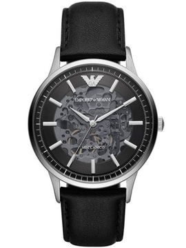 +GRAWER Emporio Armani Zegarek męski EMPORIO ARMANI SKELETON AUTOMATIC AR60