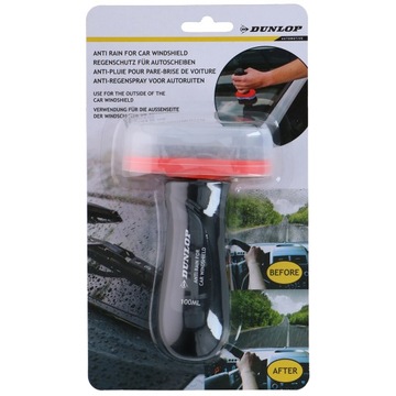 НЕВИДИМЫЙ СТЕКЛООЧИСТИТЕЛЬ С ГИДРОФОБНЫМ ПОКРЫТИЕМ 100МЛ DUNLOP
