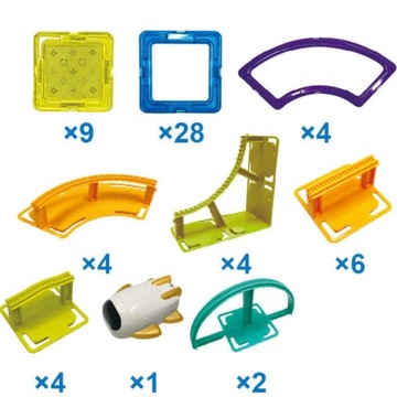 МАГНИТНЫЕ КОНСТРУКЦИОННЫЕ БЛОКИ XXL TRACK