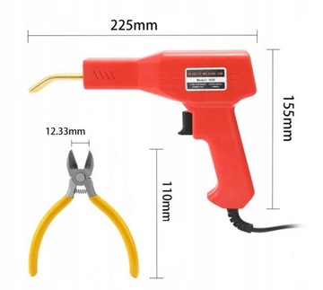 МОЩНЫЙ СТЕПЛЕР СВАРОЧНЫЙ АППАРАТ ПЛАСТИКОВЫЙ СВАРОЧНЫЙ АППАРАТ Набор + плоскогубцы + нож