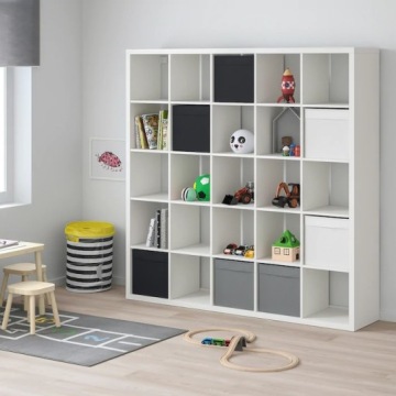 ИКЕА КАЛЛАКС Книжный шкаф БЕЛЫЙ полка 182x182 см Expedit