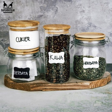 20x ZESTAW ETYKIET NAKLEJKI NA PRZYPRAWY ŻYWNOŚĆ POJEMNIKI SŁOIKI NALEWKI