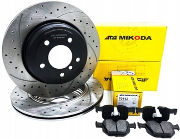 Tarcze Klocki MIKODA BMW E90 E91 E92 E93 Tył 336mm