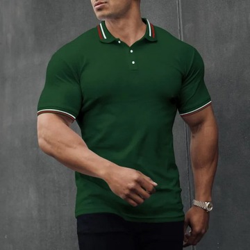 Men's Summer Cotton POLO Shirt Tops