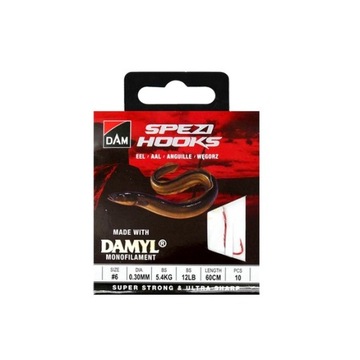 DAM Przypony Spezi Feeder #12 60cm 10szt. 0,14mm