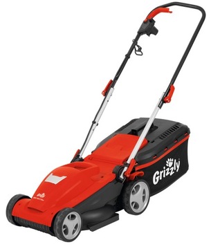 GRIZZLY KOSIARKA ELEKTRYCZNA ZE SKŁADANĄ RĄCZKĄ ERM 1434-3 STOW 30l